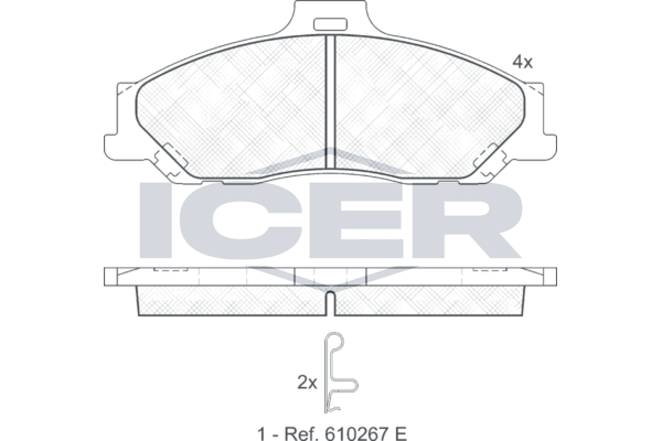 Product Image - Pakking, inlaatspruitstuk omkasting - 181.580 - ELRING