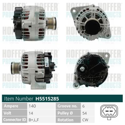 HOFFER generátor H5515285