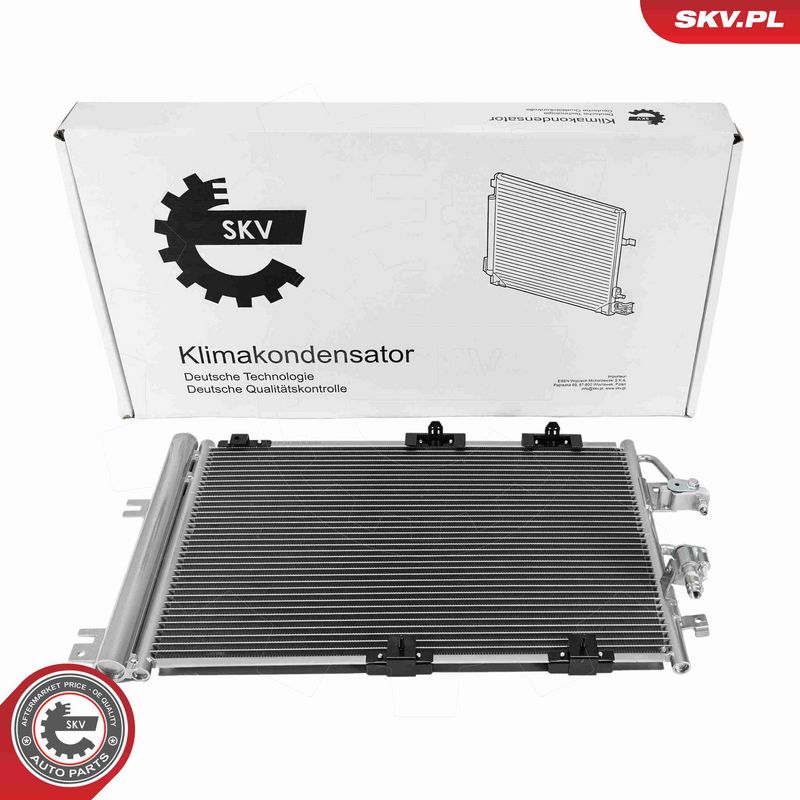 ESEN SKV 86SKV338 Condenser, air conditioning