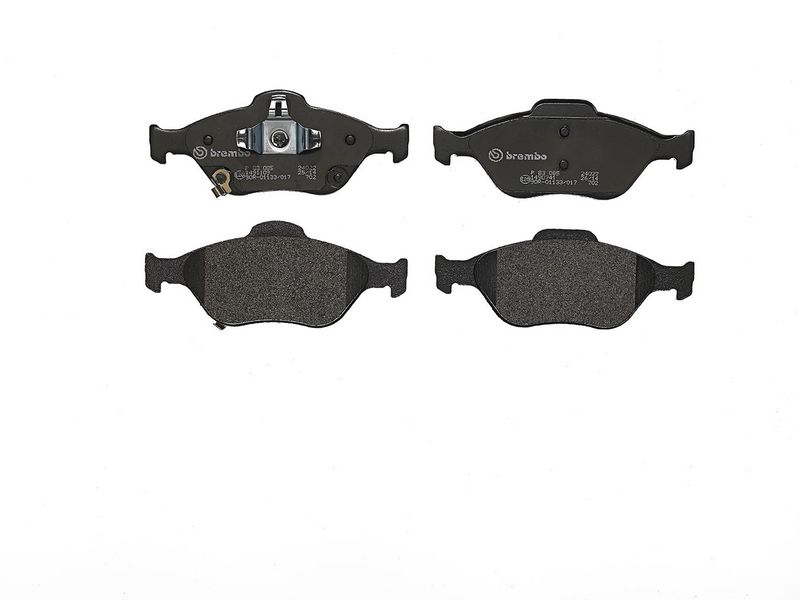 комплект спирачно феродо, дискови спирачки BREMBO