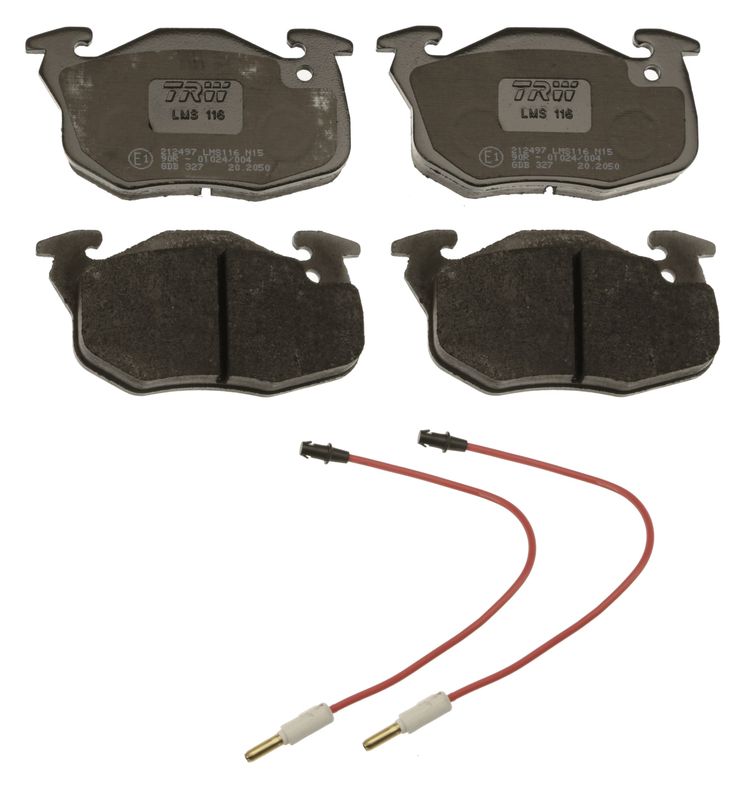 TRW GDB327 Brake Pad Set, disc brake