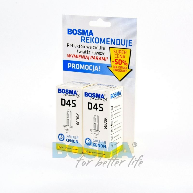 BOSMA 9549D - Lemputė D4S Xenon 42V 35W