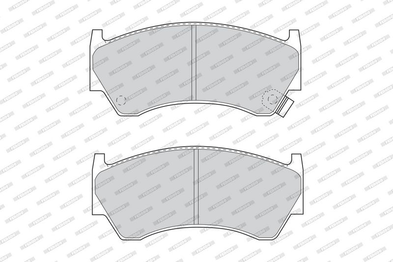 FERODO Plaquettes de frein à disque FDB1091