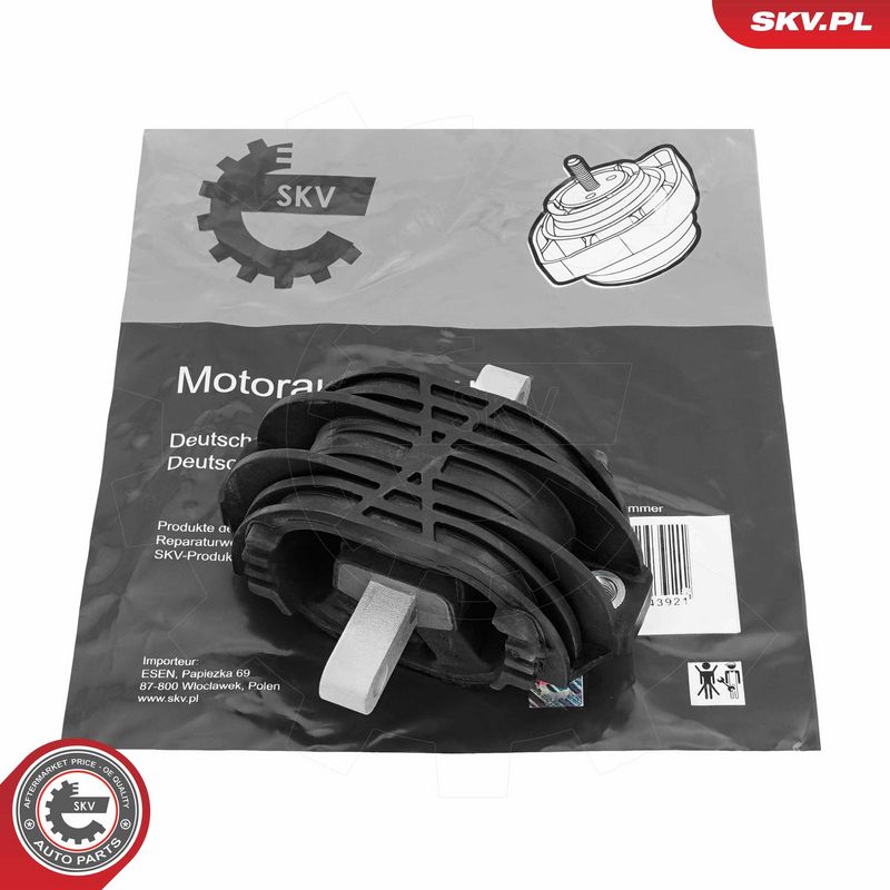 Paigutus, Mootor, ESEN SKV 75SKV210