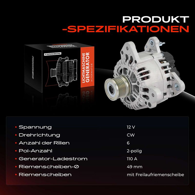 Frankberg 5481FB0032211 Generatorius