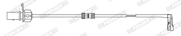 FERODO FWI469 Warning Contact, brake pad wear