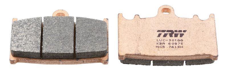 Bremsbelagsatz, Scheibenbremse