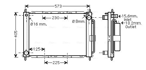 AVA QUALITY COOLING Hűtőmodul RTM405