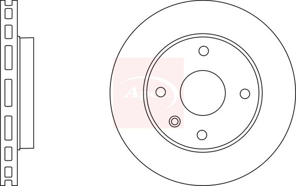 APEC Brake Disc DSK2364