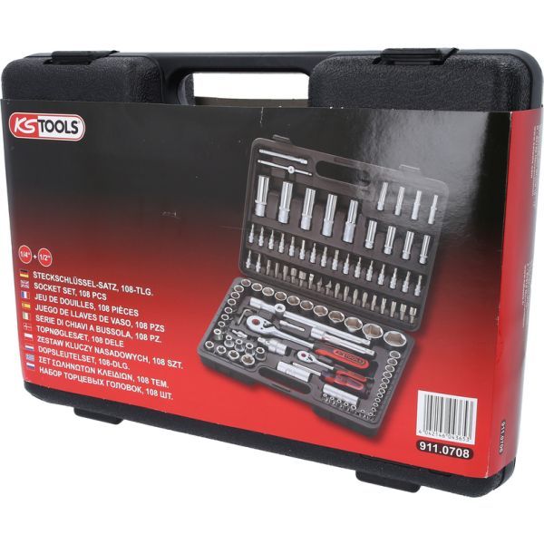 Padrunvõtmete komplekt, KS TOOLS 911.0708