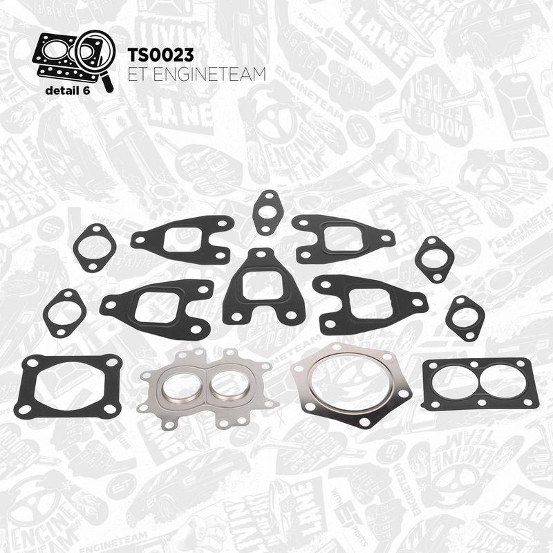 ET ENGINETEAM TS0023 Full Gasket Kit, engine