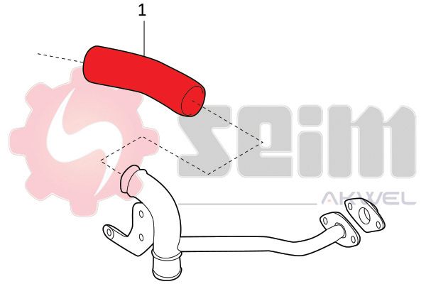SEIM 981799 Charge Air Hose