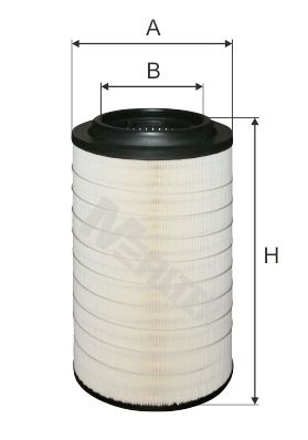 Повітряний фільтр, Mfilter A562