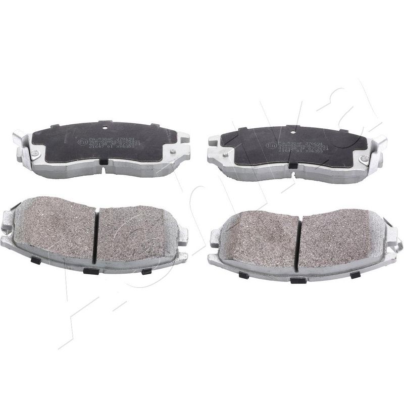 ASHIKA 50-05-530 Brake Pad Set, disc brake