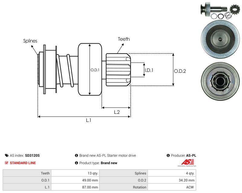 Vabajooks, starter, AS-PL SD3120S