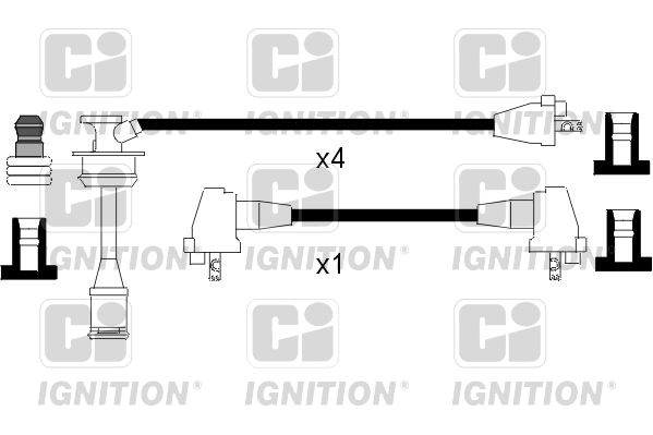 QUINTON HAZELL gyújtókábelkészlet XC864