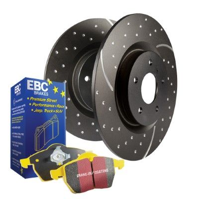 EBC Brakes nagy teljesítményű fékkészlet PD13KF740