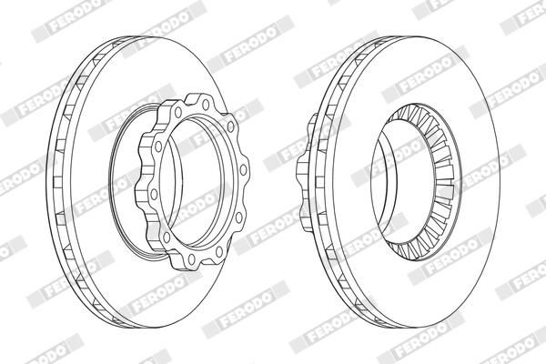 Brzdový kotouč FCR192A