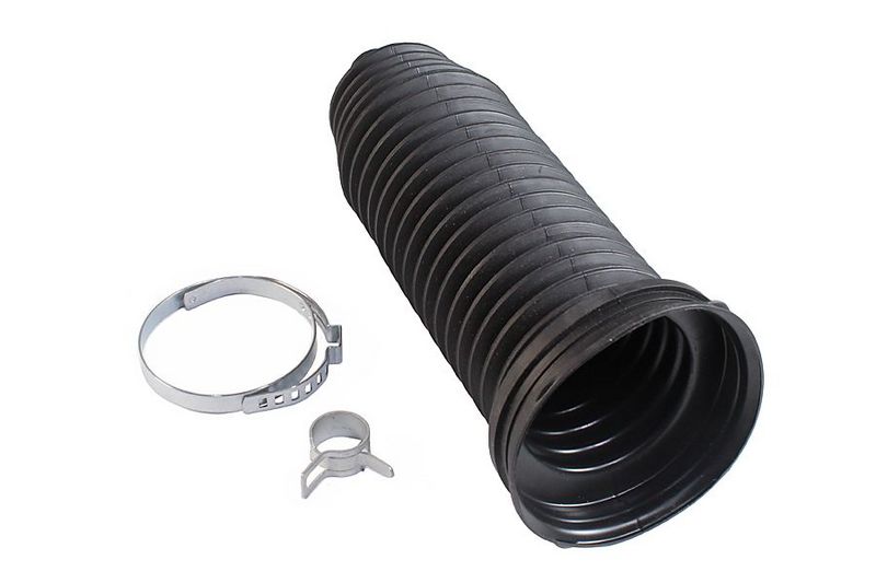 Steering gear boot Links/Rechts (lengte218mm 16mm/67mm) past: MERCEDES GL (X164), M (W164), R (W251, V251), SPRINTER 3,5-T (B906), SPRINTER 3,5-T (B907), SPRINTER 3,5-T (B907, B910) 1.8-6.3 02.05-