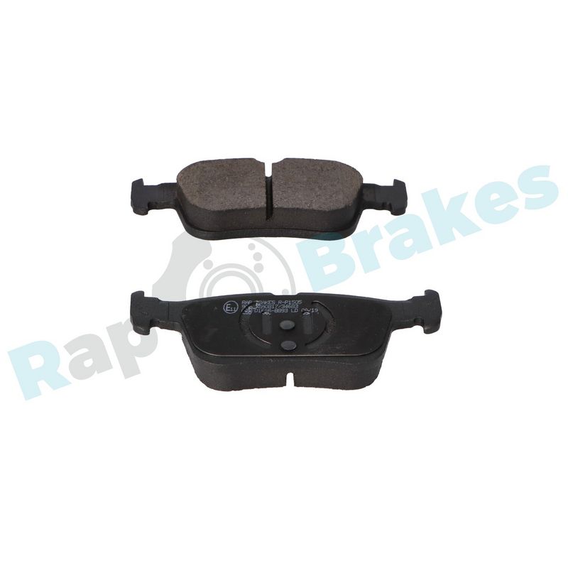 RAP BRAKES R-P1505 Brake Pad Set, disc brake