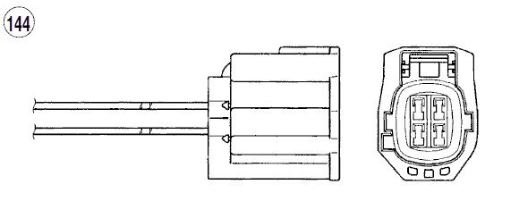 Кисневий датчик, Ngk OZA495F19