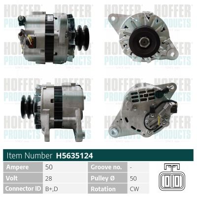 HOFFER generátor H5635124