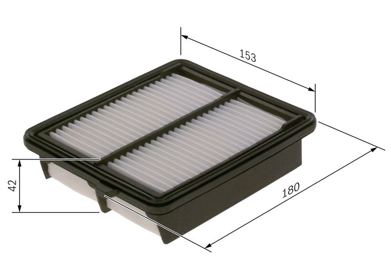 Õhufilter, BOSCH F 026 400 224