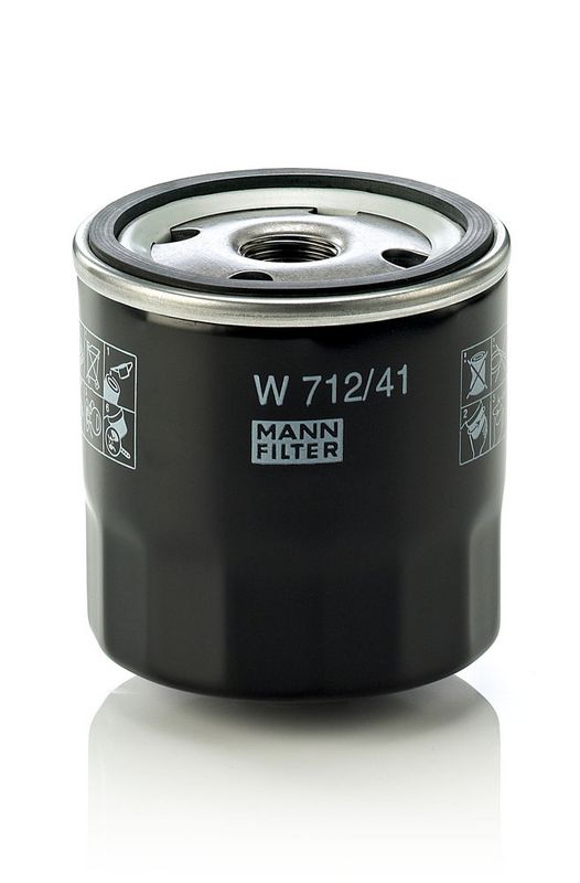 Õlifilter, MANN-FILTER W 712, 41