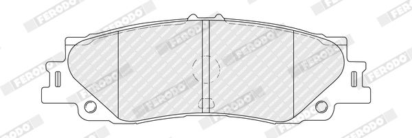 FERODO FDB5465 Brake Pad Set, disc brake