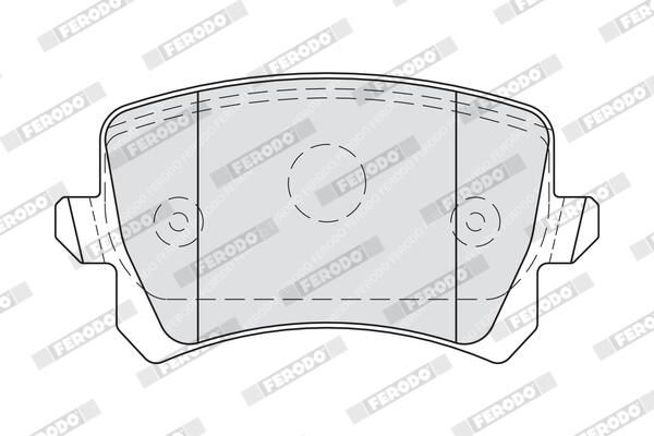 FERODO Plaquettes de frein à disque FDB4058