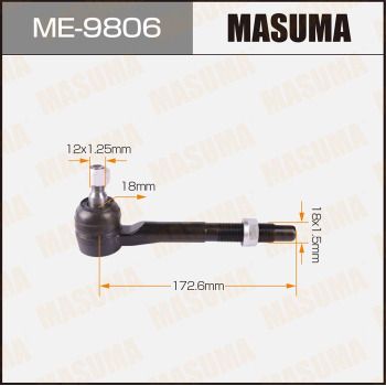 Важіль підвіски, підвіска коліс, Masuma ME-9806