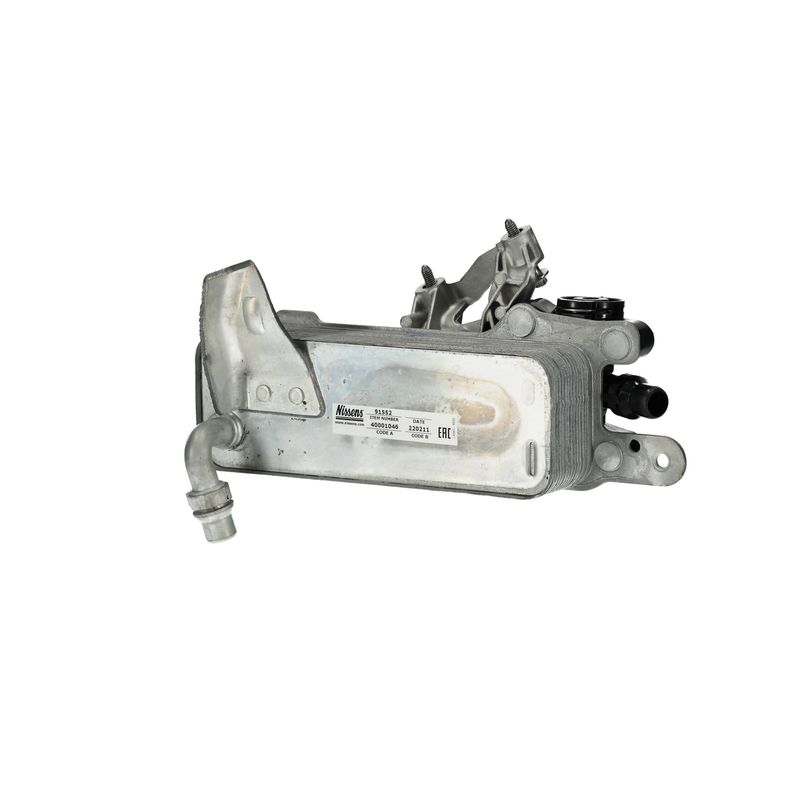 NISSENS 91552 Oil Cooler, automatic transmission