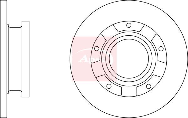 APEC Brake Disc DSK2978