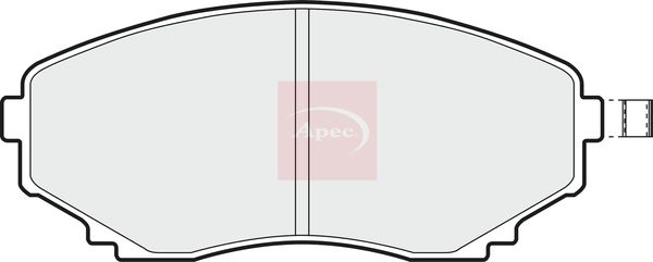APEC Brake Pad Set, disc brake PAD1026