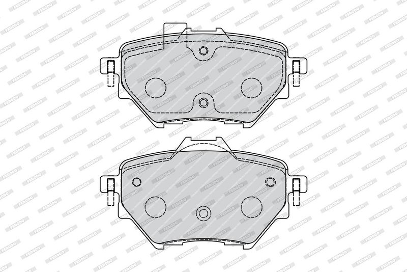 FERODO Plaquettes de frein à disque FDB4680