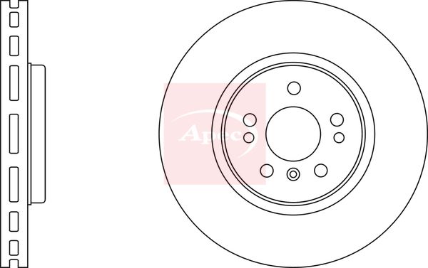 APEC Brake Disc DSK2366