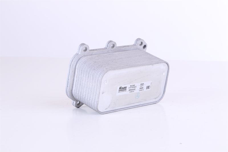 Õliradiaator, mootoriõli, NISSENS 91253