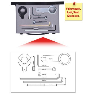 KS TOOLS 400.2120 Adjustment Tool Kit, valve timing
