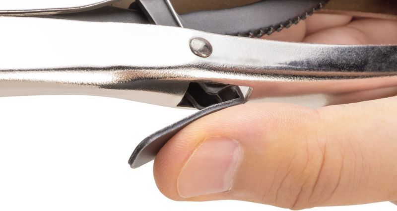 HAZET 4684-3 Pliers, exhaust pipe clamp