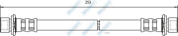 APEC Brake Hose BHO4187