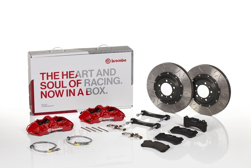 BREMBO Didelio efektyvumo stabdžių komplektas