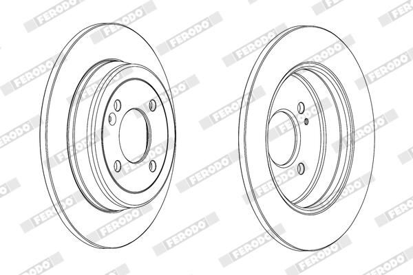 FERODO DDF2090C Brake Disc