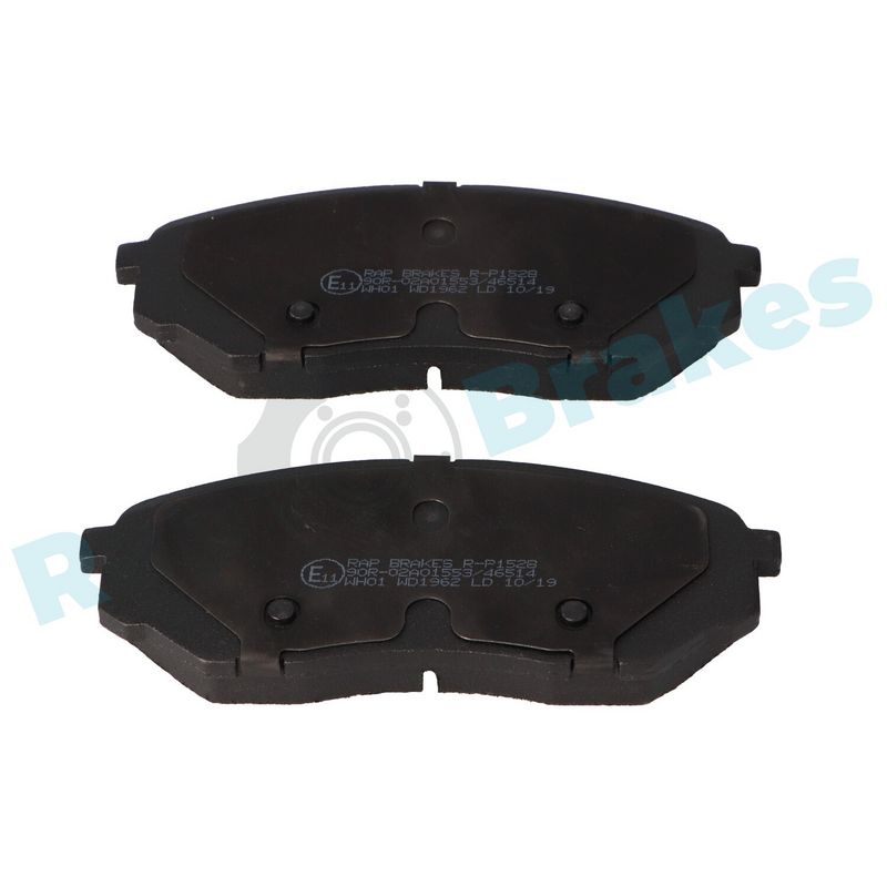 RAP BRAKES R-P1528 Brake Pad Set, disc brake