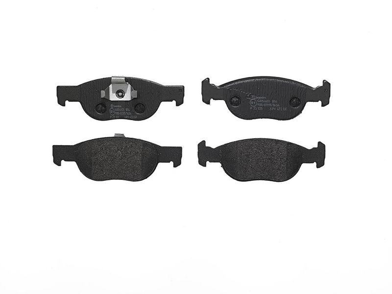 комплект спирачно феродо, дискови спирачки BREMBO