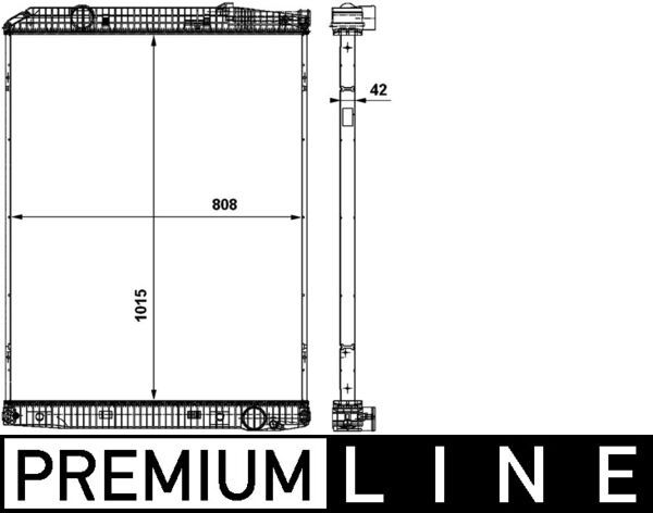 Product Image - Radiateur - CR862000P - MAHLE