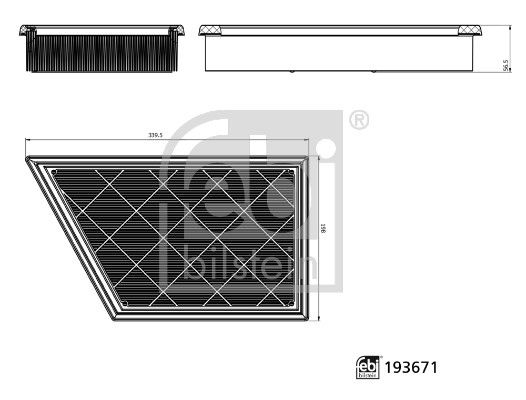 This part match OEM code: 2 562 972