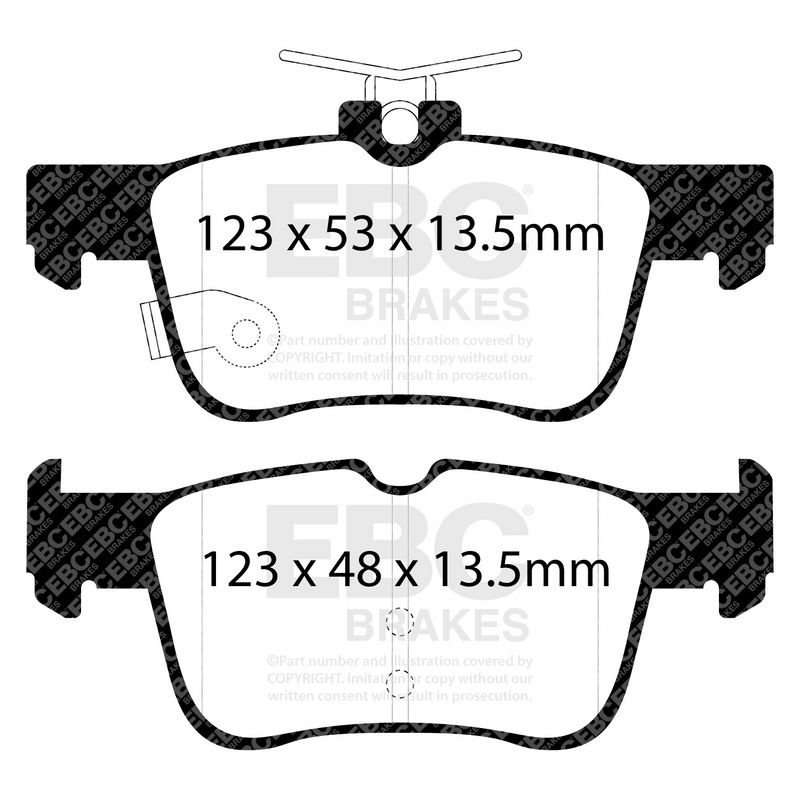 EBC Brakes Remblokkenset, schijfrem DP42384R