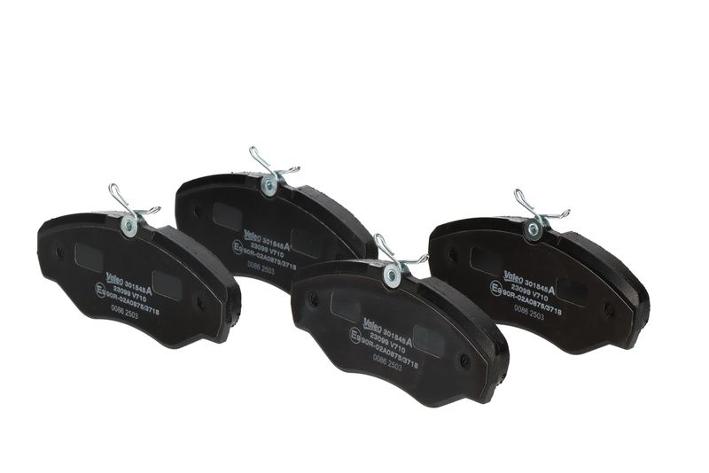 BREMSBELAGSATZ SCHEIBENBREMSE VALEO 301545A 4