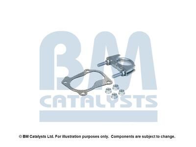 Montagesatz, Abgasanlage