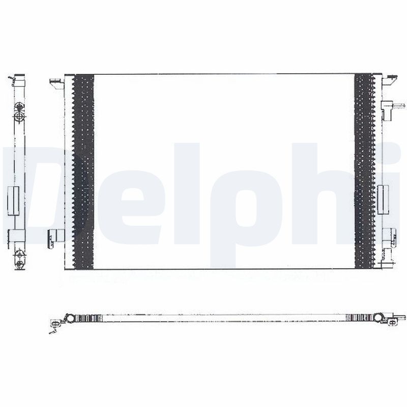 DELPHI kondenzátor, klíma TSP0225463